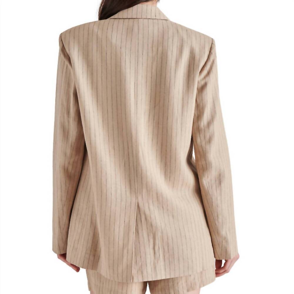 NEW STEVE MADDEN imaan blazer in wood thrush - Picture 4 of 4